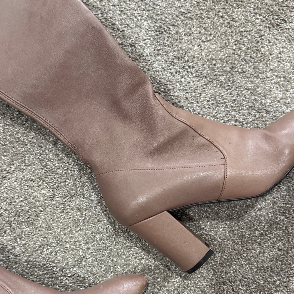 Stuart Weitzman Tan Knee-High Boots - Picture 3 of 9